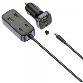 BASEUS - Baseus BackseatPal L1 Universal Negro Encendedor de cigarrillos Auto - c00081100121-00