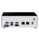 LEOTEC - Leotec LEMPC17 PC/estación de trabajo barebone Cubo Negro i7-1370P - lempc17