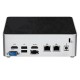 LEOTEC - Leotec LEMPC17 PC/estación de trabajo barebone Cubo Negro i7-1370P - lempc17