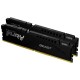 KINGSTON TECHNOLOGY - Kingston Technology FURY Beast 128GB 5600MT/s DDR5 CL36 DIMM (Kit de 2) Black - KF556C36BBEK2-128
