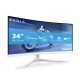 PHILIPS - Philips 34M2C5501A/00 pantalla para PC 86,4 cm (34'') 3440 x 1440 Pixeles Wide Quad HD LCD Blanco - 34M2C5501A/00