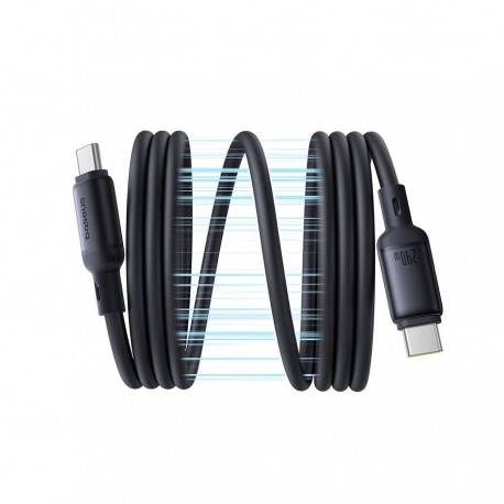 BASEUS - Baseus PicoGo cable USB 1 m USB C Negro - P10376800121-00