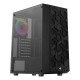 Aerocool Hive-G-BK-v3 Midi Tower Negro