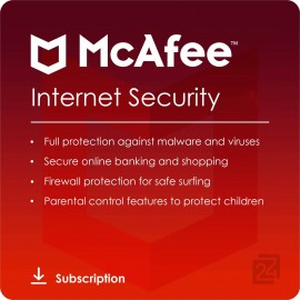 PINBOX - PINBOX ESD McAfee Internet Security 5 Dispositivos Licencia Electronica - MIS5PCLE
