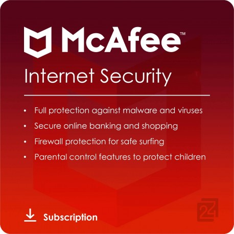 PINBOX - PINBOX ESD McAfee Internet Security 5 Dispositivos Licencia Electronica - MIS5PCLE
