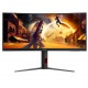 AOC - AOC G4 CU34G4 pantalla para PC 86,4 cm (34'') 3440 x 1440 Pixeles Wide Quad HD LED Negro, Rojo - CU34G4