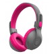 JLab JBuddies Studio 2 Auriculares Inalámbrico y alámbrico Diadema Llamadas/Música USB Tipo C Bluetooth Gris, Rosa