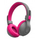 JLab JBuddies Studio 2 Auriculares Inalámbrico y alámbrico Diadema Llamadas/Música USB Tipo C Bluetooth Gris, Rosa