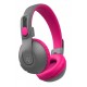 JLab JBuddies Studio 2 Auriculares Inalámbrico y alámbrico Diadema Llamadas/Música USB Tipo C Bluetooth Gris, Rosa