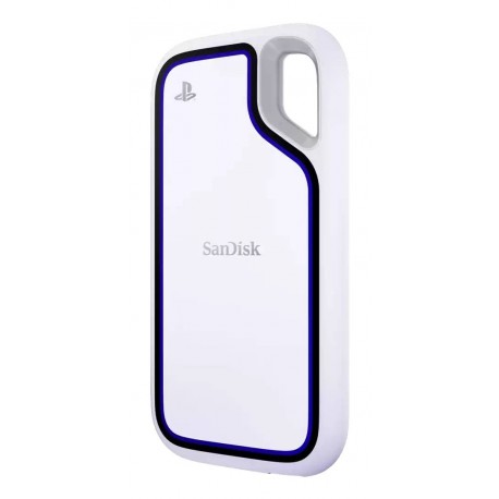 SanDisk SDSSDE62P-1T00-G25 unidad externa de estado sólido 1 TB USB Tipo C 3.2 Gen 2 (3.1 Gen 2) Blanco