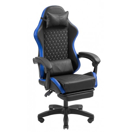 MARS GAMING - Mars Gaming MGC-X Silla para videojuegos de PC Asiento acolchado Negro, Azul - MGCXBBL