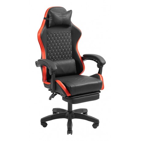MARS GAMING - Mars Gaming MGC-X Silla para videojuegos de PC Asiento acolchado Negro, Rojo - MGCXBR