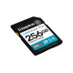 Kingston Technology 256GB SDXC Canvas Go Plus Gen4 200MB/s C10 UHS-I U3 V30 - SDG4/256GB