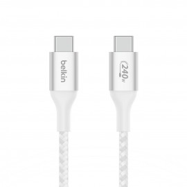 Belkin CAB015bt2MWH cable USB USB 2.0 2 m USB C Blanco