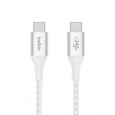 Belkin CAB015bt2MWH cable USB USB 2.0 2 m USB C Blanco