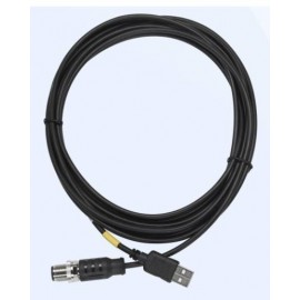 ZEBRA - Zebra CBL-USBACLT015-M12 cable USB 1,5 m USB A Negro - CBL-USBACLT015-M12