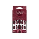 Elegant Touch STEEL THE NIGHT Uñas de las manos Burdeos Monocromo 24 pieza(s) Blister