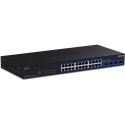 Trendnet TEG-S50284 switch No administrado 2.5G Ethernet (100/1000/2500) Negro