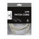 Gembird PP6U-CU-3M cable de red Gris Cat6 U/UTP (UTP)
