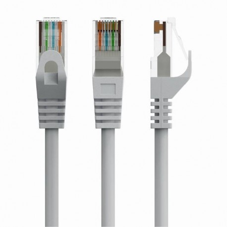 Gembird PP6U-CU-1M cable de red Gris Cat6 U/UTP (UTP)