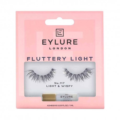 Eylure Fluttery Light No. 117 Pestañas postizas Negro