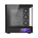 XYZ QUANTUM PRO, TORRE GAMING , 4x VENTILADORES, PWM, BTF, PANTALLA 6,2'' , TIPO C , ATX, NEGRA