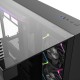 XYZ TESSERACT A-RGB, TORRE GAMING, 4x VENTILADORES, 3D ULTRA-PANORAMICO,BTF, TYPO C, ATX, NEGRA