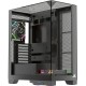 XYZ TRIFECTA, TORRE GAMING, 2x VENTILADORES, 3D ULTRA-PANORAMICO,BTF, TYPO C, ATX, NEGRA