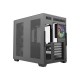 XYZ QUBEX, TORRE GAMING,DUAL CHAMBER, 4x VENTILADORES, A-RGB, MESH DUAL ,BTF, TYPO C, ATX, NEGRA