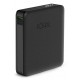 Ksix Powerbank Nano 5.000 mAh, Tamaño de bolsillo, Power Delivery, 20 W, Cable USB-C a USB-C, Indicadores LED, Negro
