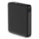 Ksix Powerbank Nano 5.000 mAh, Tamaño de bolsillo, Power Delivery, 20 W, Cable USB-C a USB-C, Indicadores LED, Negro