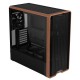 Lian Li Lancool LAN217X carcasa de ordenador Midi Tower Negro, Madera