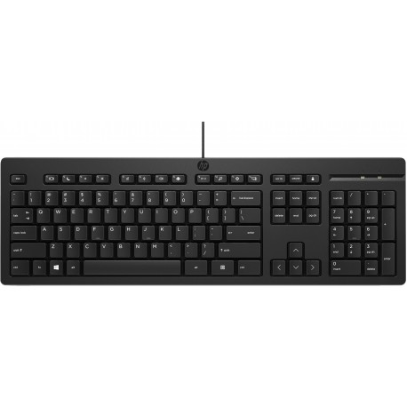 HP Teclado con cable 125