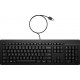HP Teclado con cable 125