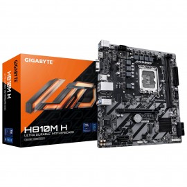 GIGABYTE - GIGABYTE H810M H Placa base - Procesadores Intel Core Ultra (Serie 2)