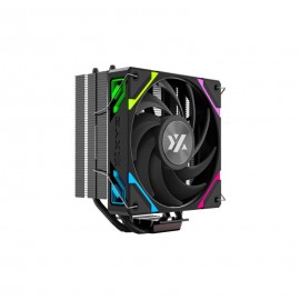 XYZ THERMAX 4, DISIPADOR CPU,4 HEATPIPES, VENTILADOR VORTEX ALTO RENDIMIENTO, 120MM, NEGRO