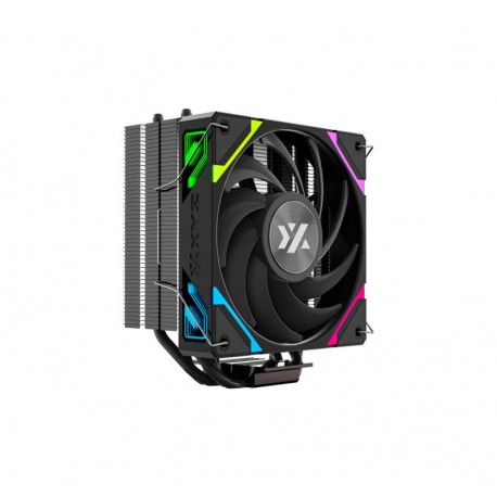 XYZ THERMAX 4, DISIPADOR CPU,4 HEATPIPES, VENTILADOR VORTEX ALTO RENDIMIENTO, 120MM, NEGRO