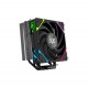 XYZ THERMAX 4, DISIPADOR CPU,4 HEATPIPES, VENTILADOR VORTEX ALTO RENDIMIENTO, 120MM, NEGRO