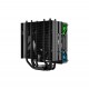 XYZ THERMAX 4, DISIPADOR CPU,4 HEATPIPES, VENTILADOR VORTEX ALTO RENDIMIENTO, 120MM, NEGRO