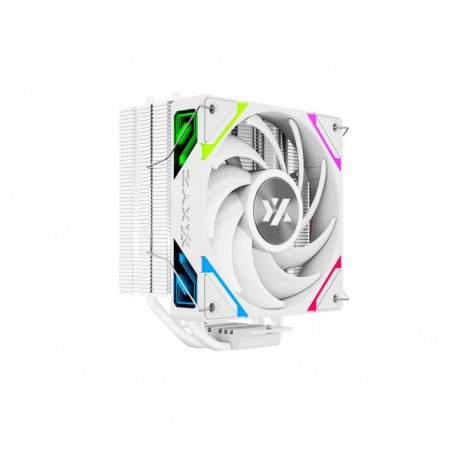 XYZ THERMAX 4, DISIPADOR CPU,4 HEATPIPES, VENTILADOR VORTEX ALTO RENDIMIENTO, 120MM, BLANCO