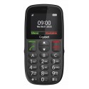 GIGASET - Gigaset GL395 5,59 cm (2.2'') 90 g Negro Teléfono para personas mayores - s30853-h1230-r101
