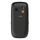 GIGASET - Gigaset GL395 5,59 cm (2.2'') 90 g Negro Teléfono para personas mayores - s30853-h1230-r101