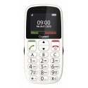 GIGASET - Gigaset GL395 5,59 cm (2.2'') 90 g Blanco Teléfono para personas mayores - s30853-h1230-r103