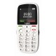 GIGASET - Gigaset GL395 5,59 cm (2.2'') 90 g Blanco Teléfono para personas mayores - s30853-h1230-r103