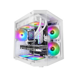 CAJA MINITORRE ATX MC-3TLITE BLANCO MARS GAMING