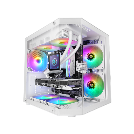 CAJA MINITORRE ATX MC-3TLITE BLANCO MARS GAMING