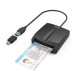 Hama 00053398 lector de tarjeta USB Interno Negro