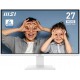 MSI Pro MP273QW E2 pantalla para PC 68,6 cm (27'') 2560 x 1440 Pixeles Wide Quad HD Blanco