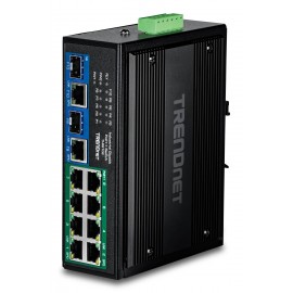 Trendnet TI-BG108 switch Gigabit Ethernet (10/100/1000) Energía sobre Ethernet (PoE) Negro