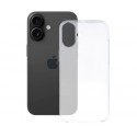 KSIX TRASERA DE SILICONA TRANSPARENTE / APPLE IPHONE 16